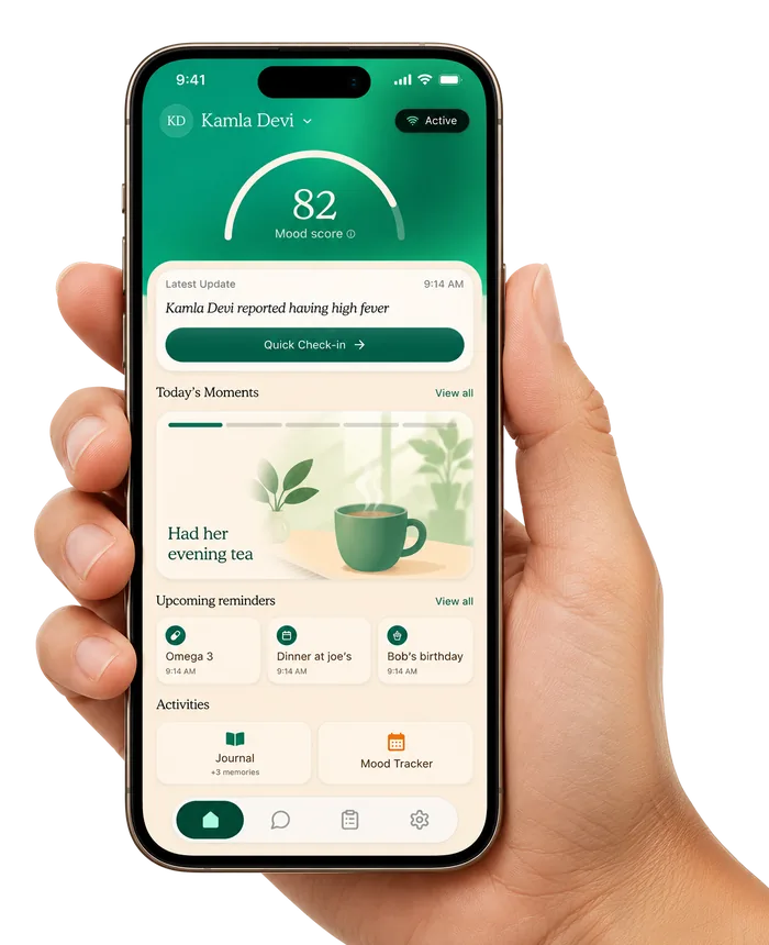 Reca companion app